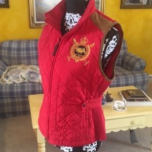Ralph Lauren Sport Quilted Vest, Ladies L